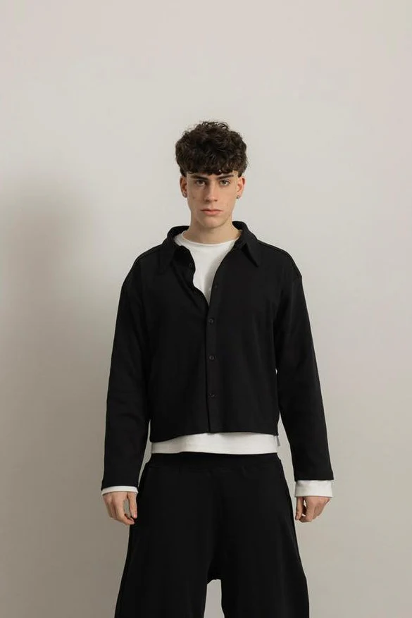 BLACK FLOW SHIRT - Image 6