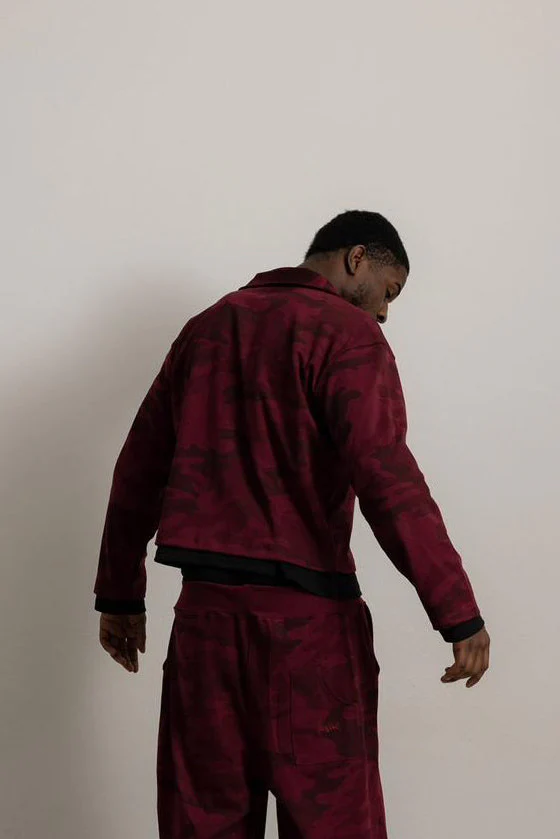 BORDEAUX CAMO FLOW SHIRT - Image 4