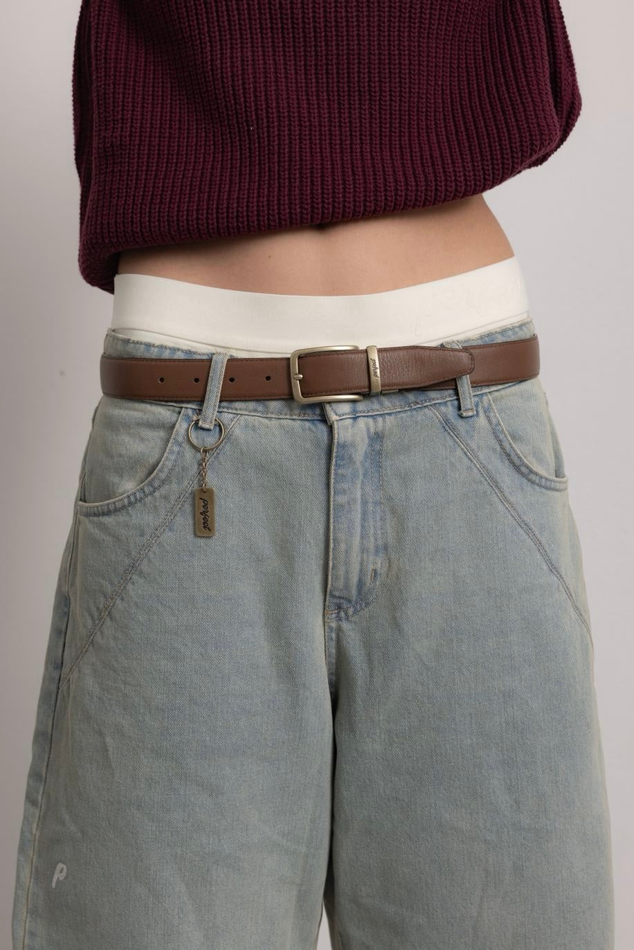 BLACK / CAROB PERFECT FLIP BELT - Image 5