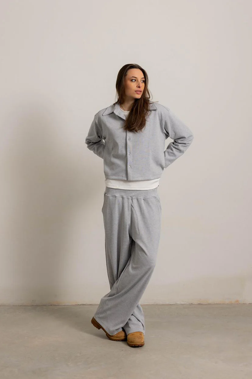 GREY FLOW PANT - Image 5