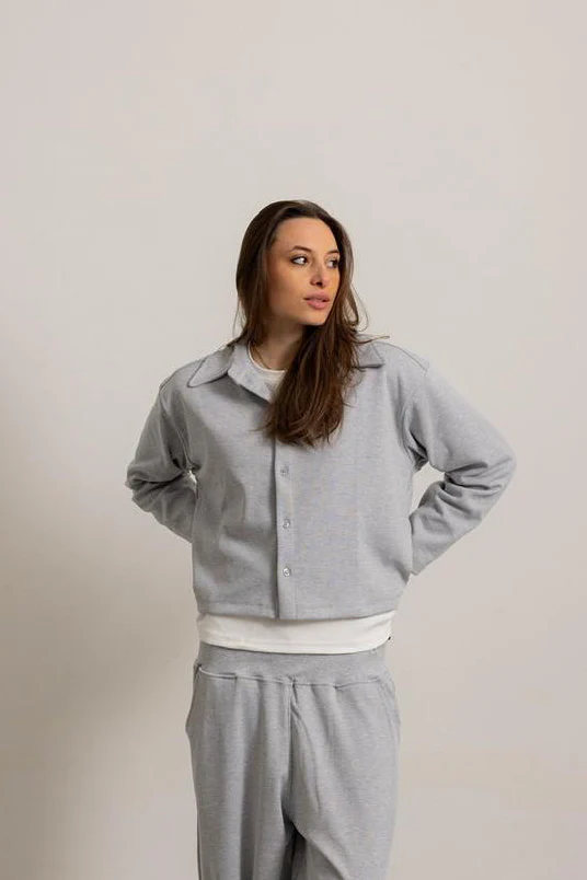 GREY FLOW SHIRT - Image 4