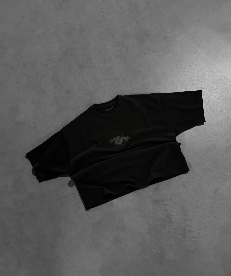BLACK "P" VISION TEE - Image 2