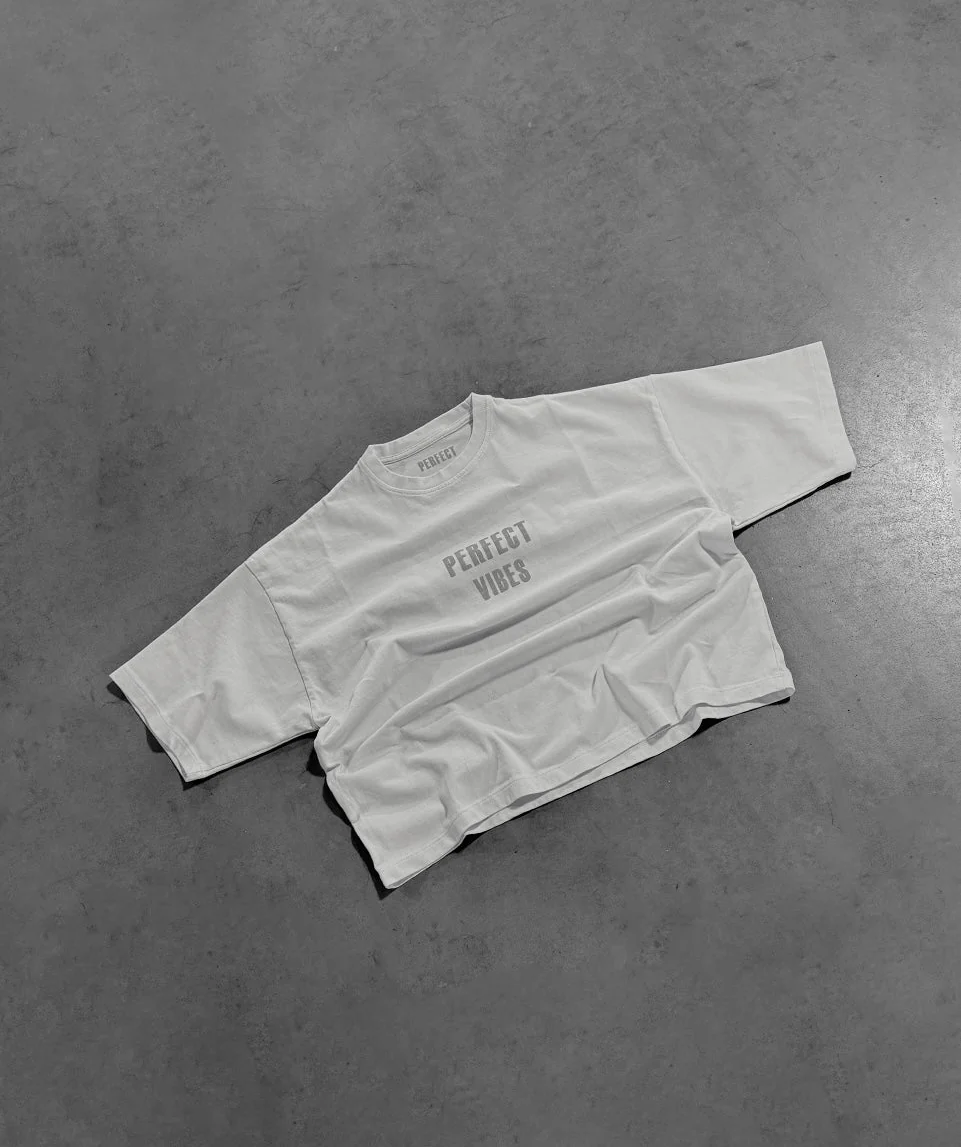 WHITE VIBES TEE - Image 2